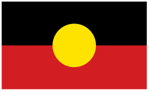 Indigenous Australian and Aboriginal pride flag